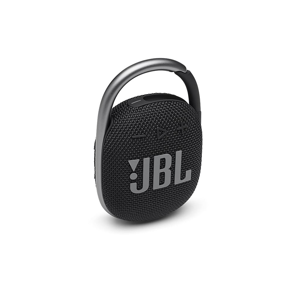 Angle. JBL - CLIP4 Portable Bluetooth Speaker - Black.