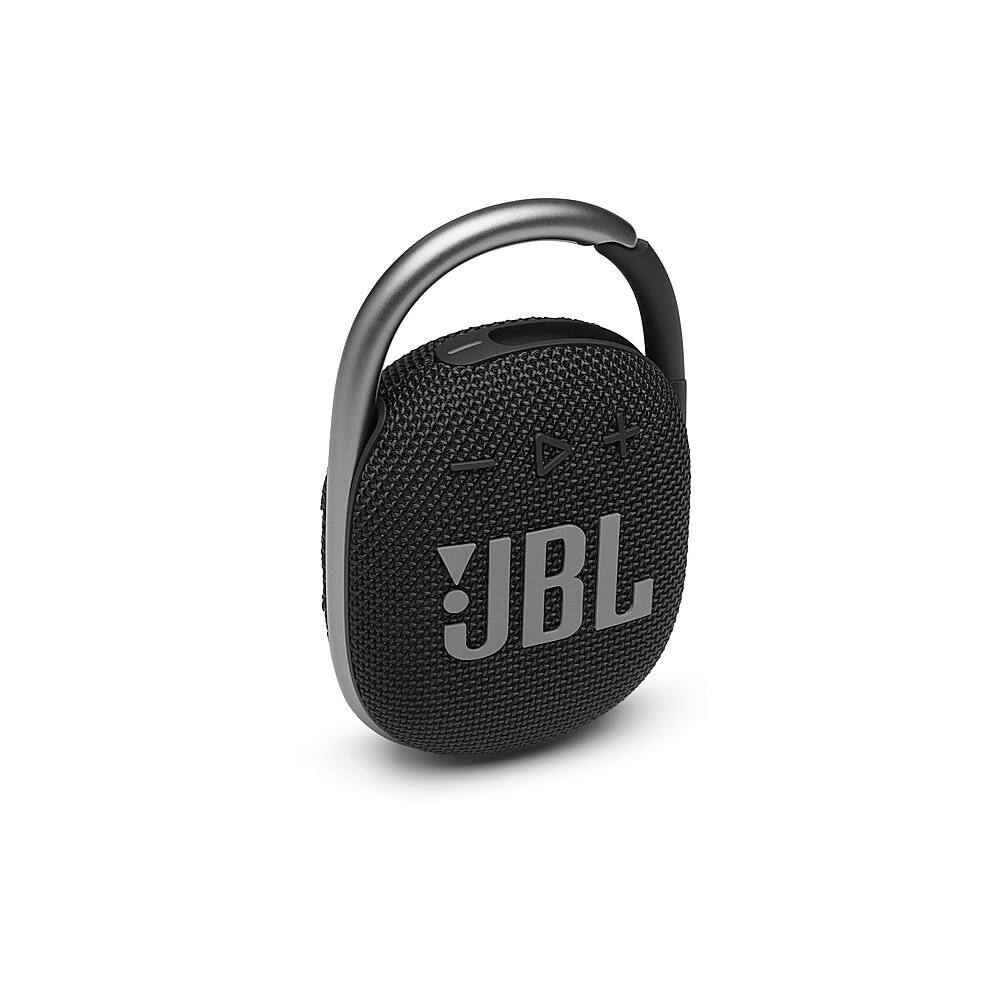 Angle. JBL - CLIP4 Portable Bluetooth Speaker - Black.