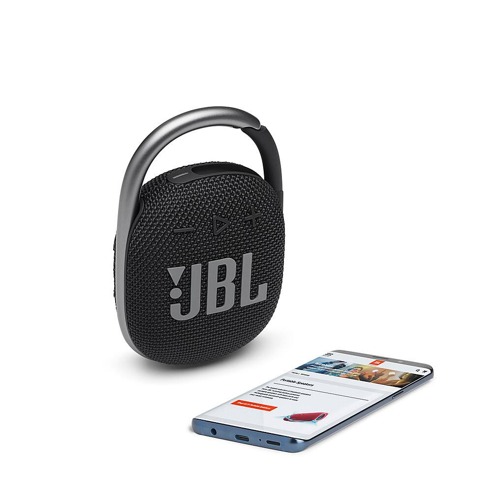 Alt View 11. JBL - CLIP4 Portable Bluetooth Speaker - Black.