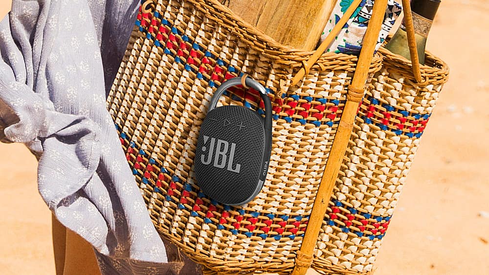 Alt View 17. JBL - CLIP4 Portable Bluetooth Speaker - Black.
