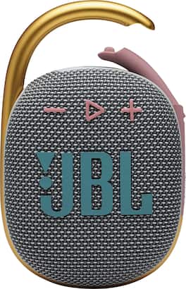 JBL - CLIP4 Portable Bluetooth Speaker - Gray