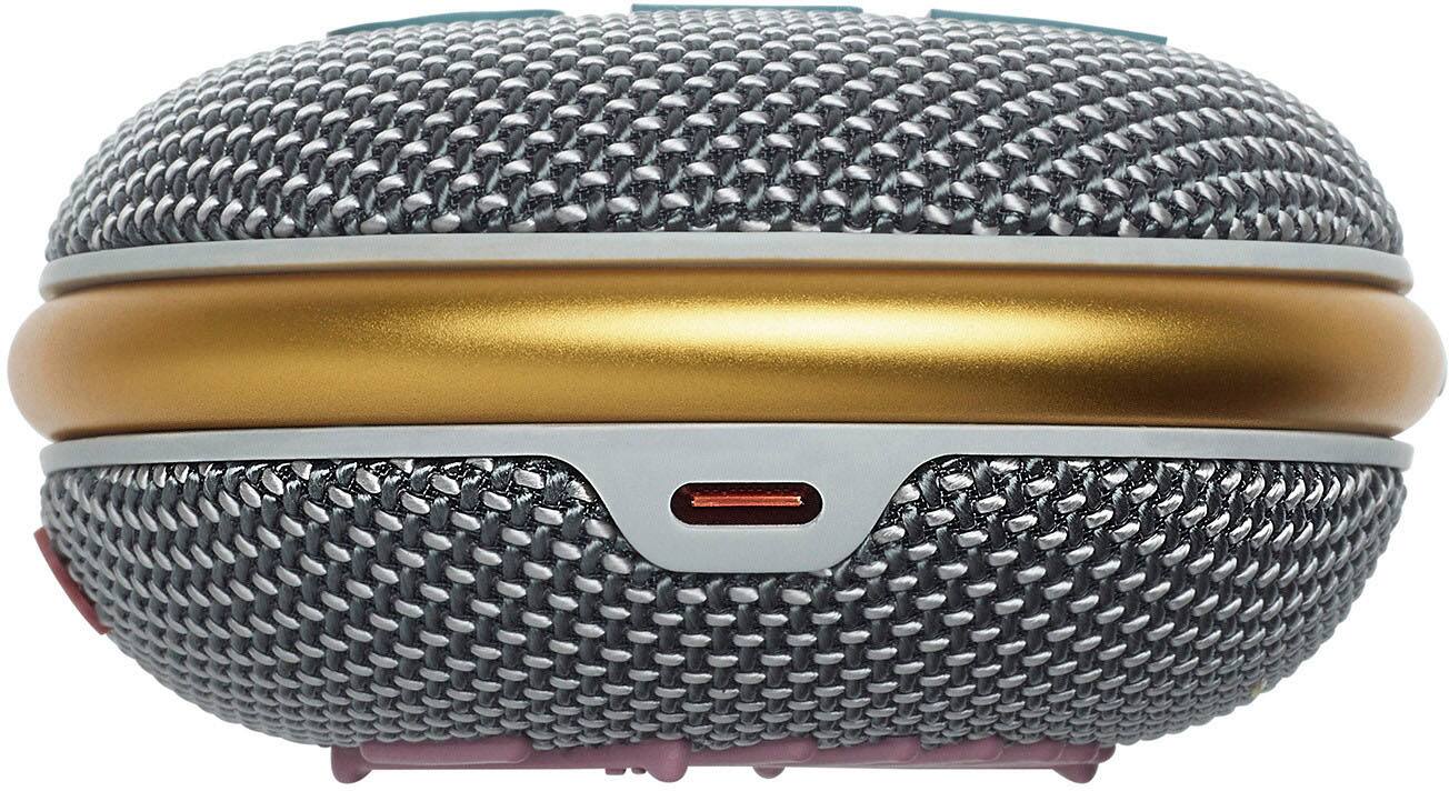 Alt View 14. JBL - CLIP4 Portable Bluetooth Speaker - Gray.