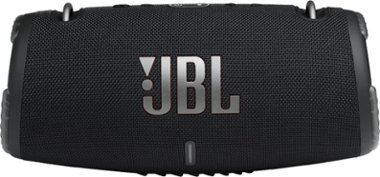 JBL - XTREME3 Portable Bluetooth Speaker - Black - Front_Zoom