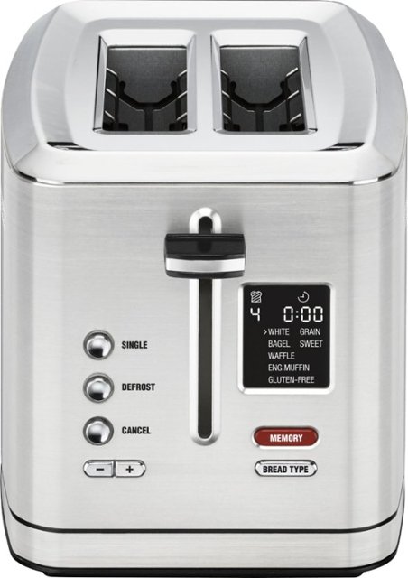 Cuisinart 2-Slice Digital Toaster with MemorySet Feature Stainless Steel  CPT-720 - Best Buy