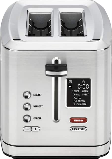 Cuisinart 2 slice sales toaster stainless steel