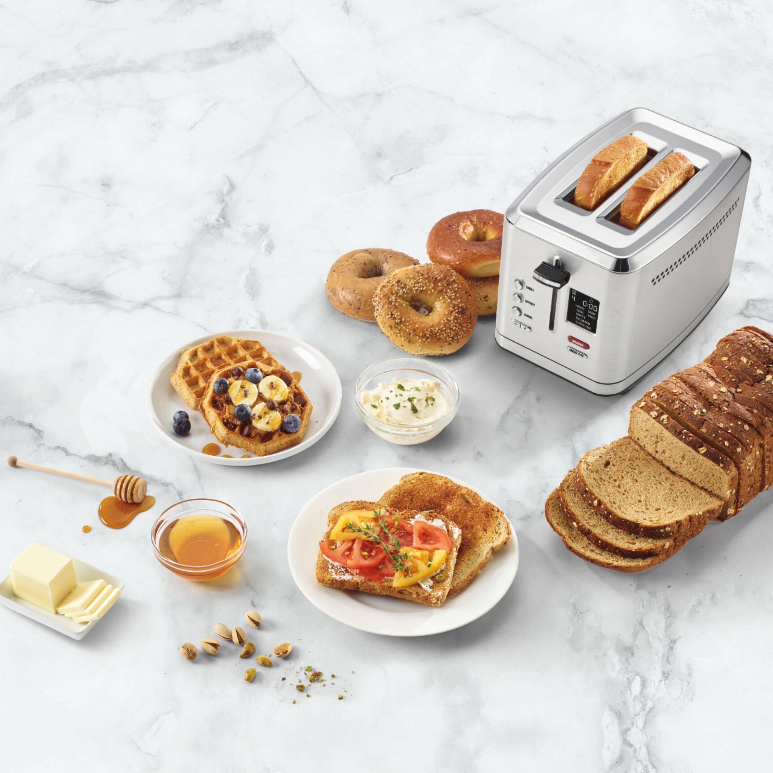Alt View 14. Cuisinart - 2-Slice Digital Toaster with MemorySet Feature - Stainless Steel.