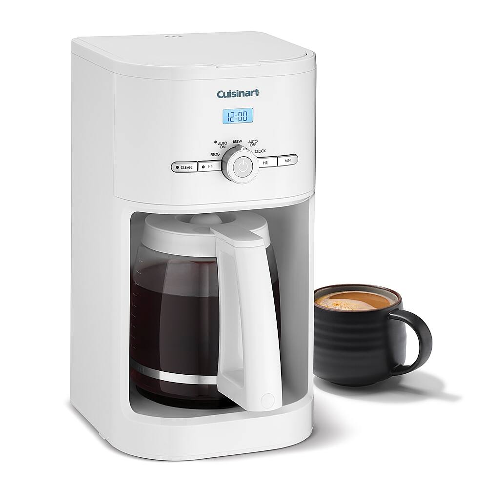 Alt View 16. Cuisinart - Classic 12-Cup  Coffeemaker - White.