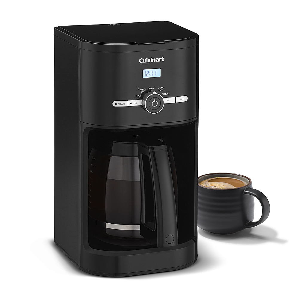 Best Buy: Cuisinart Refurbished 4-Cup Coffeemaker Black/Stainless-Steel  DCC-450BKFR