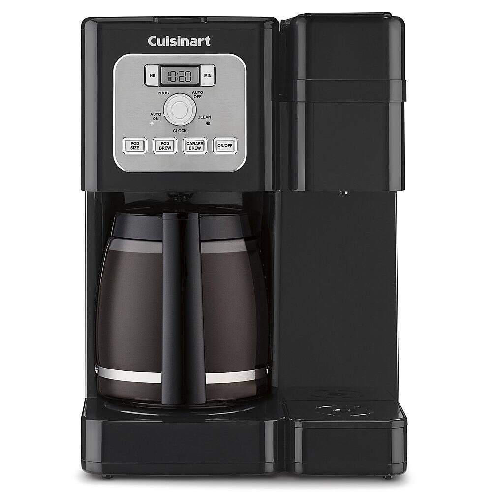 Cuisinart - Coffee Center Brew Basics Single Serve Coffee Maker - Black