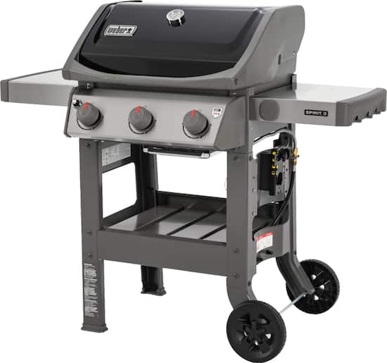Weber Spirit II E 310 3 Burner Propane Gas Grill Black 45010001