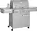 Angle. Weber - Summit S-470 4-Burner Propane Gas Grill - Stainless Steel.