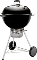 Weber - 22 in. Master-Touch Charcoal Grill - Black - Angle_Zoom