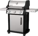 Weber - Spirit S-315 3-Burner Propane Gas Grill - Stainless Steel