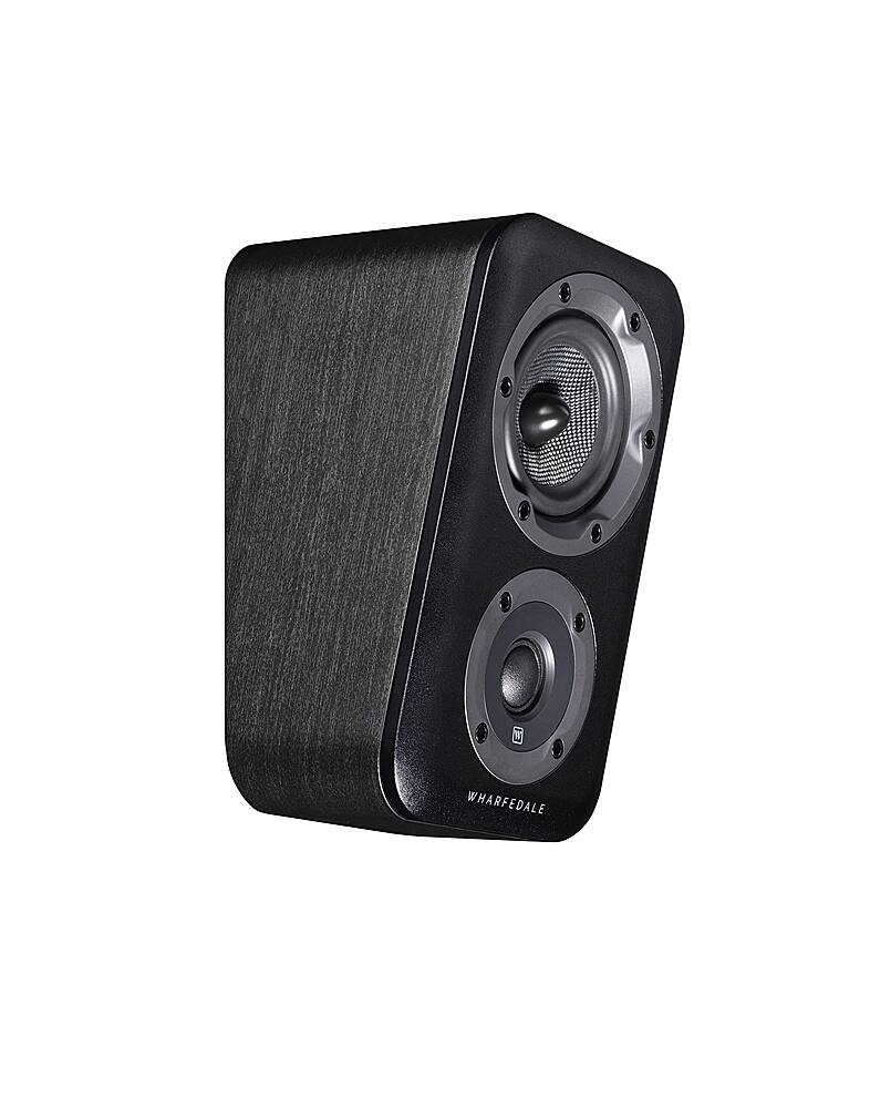 Angle View: Wharfedale - D300 3D Surround Speakers (Pair) - Black Wood