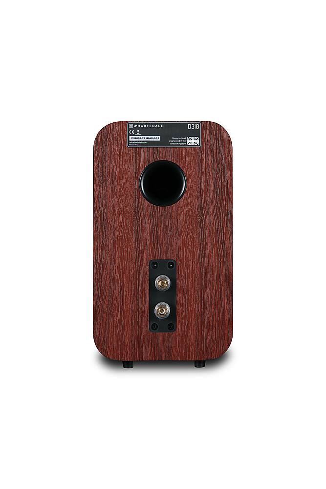 Back View: Wharfedale - D.310 Bookshelf Speakers (Pair) - Rosewood
