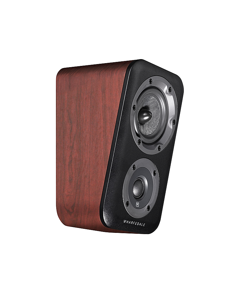 Angle View: Wharfedale - D300 3D Surround Speakers (Pair) - Rosewood
