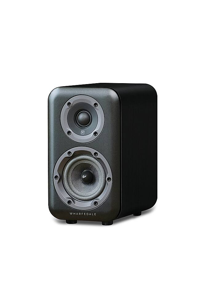 Angle View: Wharfedale - D.310 Bookshelf Speakers (Pair) - Black Wood