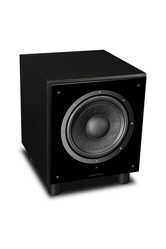 Left View: Wharfedale - SW-10 Subwoofer (Each) - Black