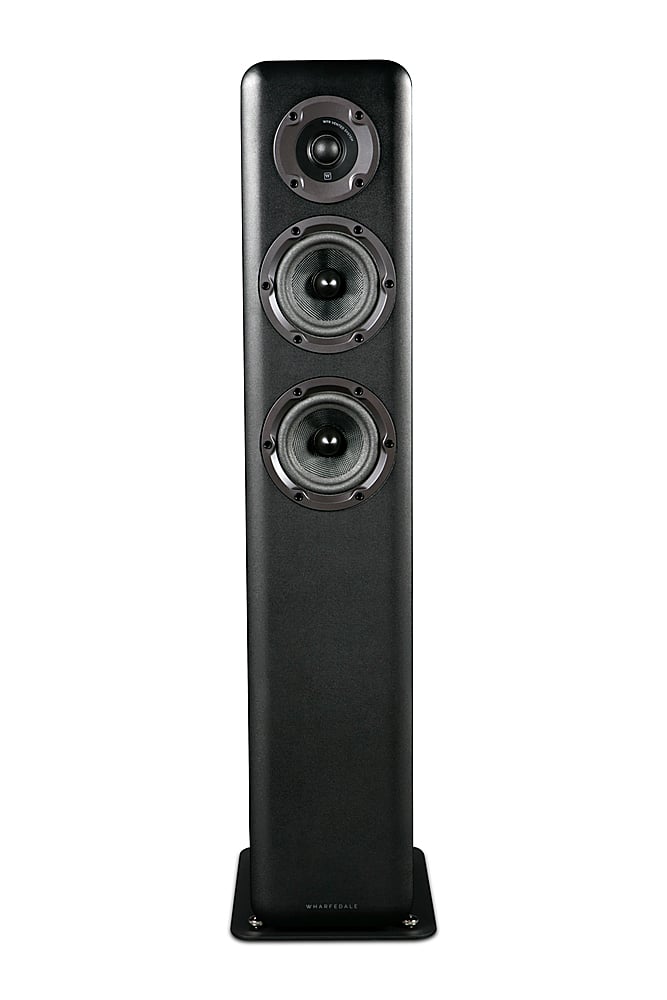 Best Buy Wharfedale D.330 Floorstanding Speakers (Pair) Walnut Pearl D