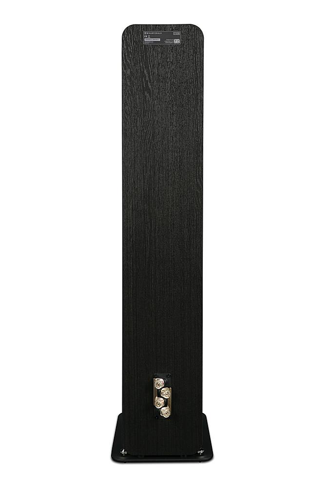 Back View: Wharfedale - D.330 Floorstanding Speakers (Pair) - Black Wood
