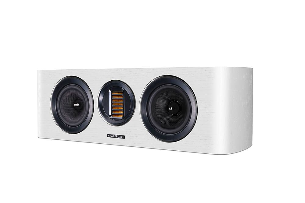 Angle View: Wharfedale - EVO 4.CS Surround Center Channel Speaker (Each) - White Oak