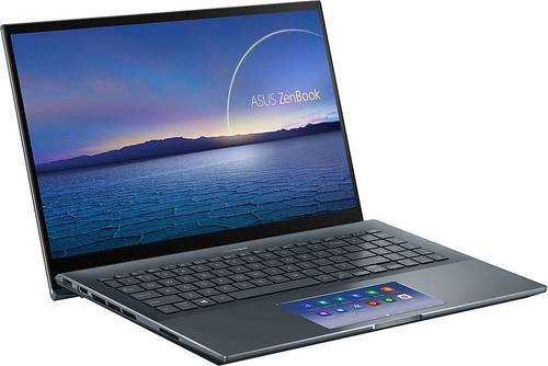 ASUS - ZenBook Pro 15.6" Touch-Screen Laptop - Intel Core i7 - 16GB Memory - NVIDIA GeForce GTX 1650Ti - 1TB SSD - Pine Gray
