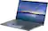 Left. ASUS - ZenBook 14" Laptop - Intel Core i7 - 16GB Memory - NVIDIA GeForce MX450 - 512GB SSD - Pine Gray.