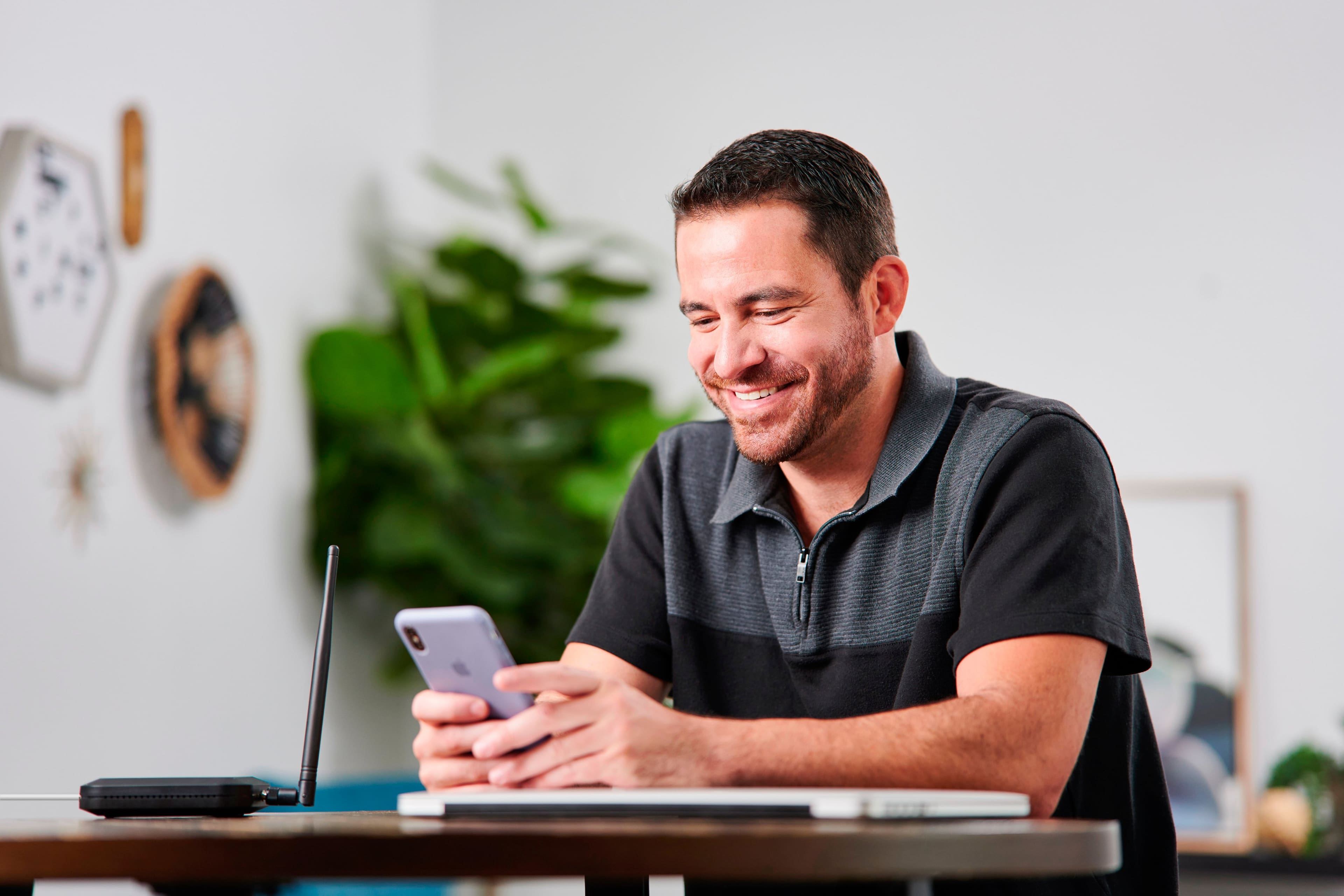 Alt View 13. weBoost - Home Studio Cell Phone Signal Booster Kit for Single Room Coverage, Boosts 4G LTE & 5G for all U.S. Networks - Black.