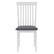 Alt View 11. CorLiving - Michigan Two Toned White and Gray Dining Chair, Set of 2 - White/Gray.