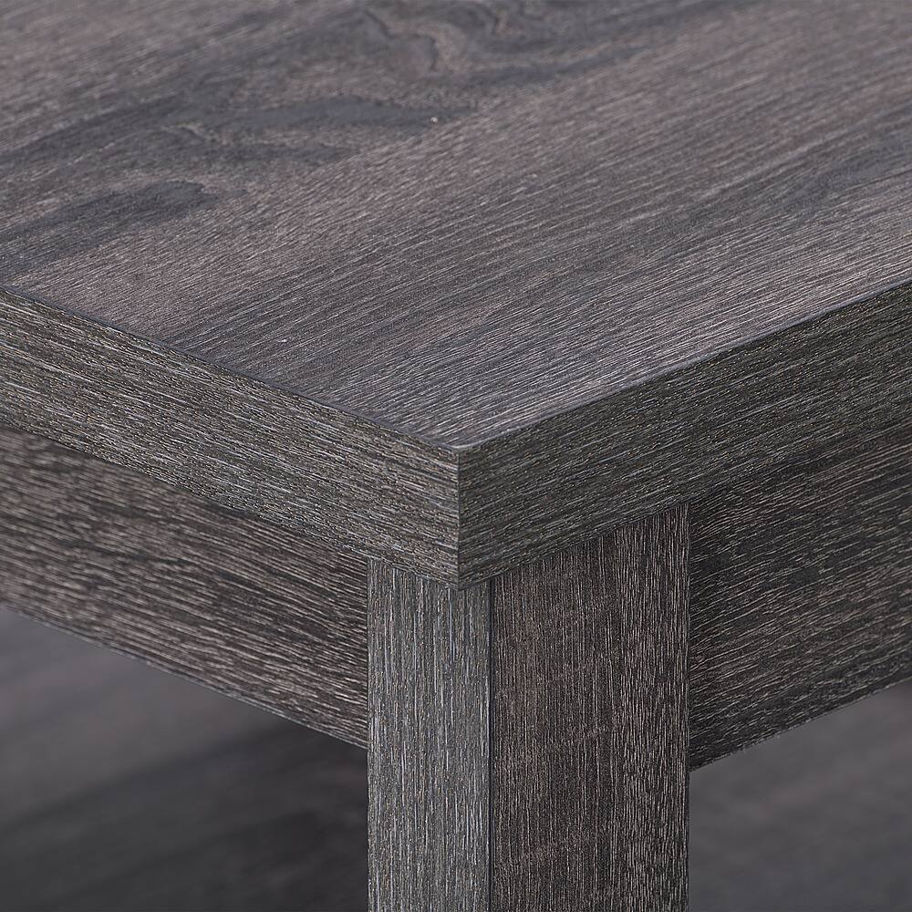 Best Buy CorLiving Hollywood Side Table with Shelf Dark Gray LHW710E