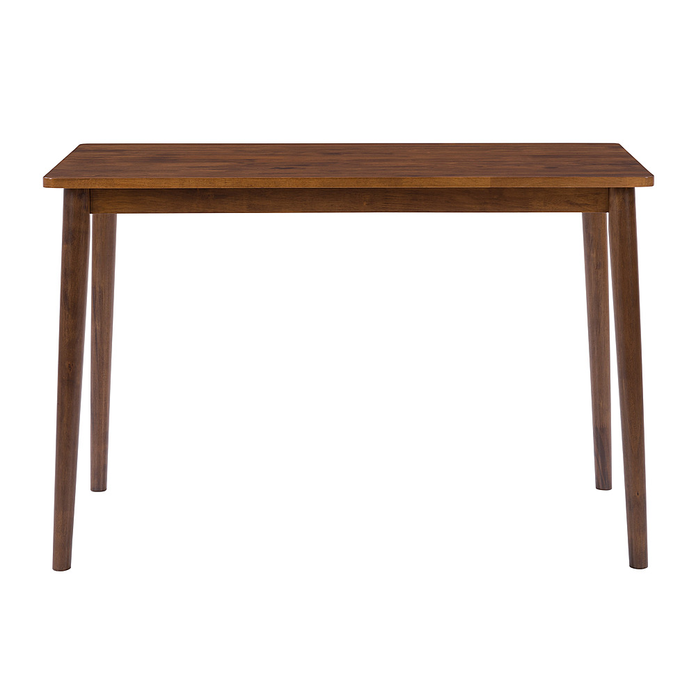 Angle View: CorLiving - Branson Stained Dining Table - Warm Walnut