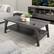 Front Zoom. CorLiving - Hollywood Coffee Table with Shelf - Dark Gray.