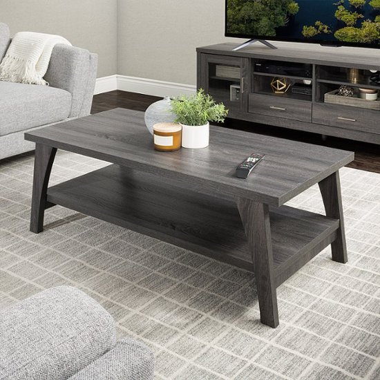 Corliving Hollywood Dark Gray Coffee, Best Place To Find Coffee Tables