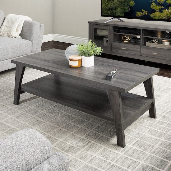 Grey coffee hot sale table set