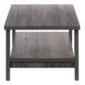 Alt View Zoom 12. CorLiving - Hollywood Dark Gray Coffee Table with Shelf - Dark Grey.