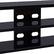 Alt View 12. CorLiving - TV Bench with Open Shelves for TVs up to 85" - Black Gloss.