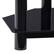 Alt View 13. CorLiving - TV Bench with Open Shelves for TVs up to 85" - Black Gloss.