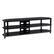 Alt View Zoom 2. CorLiving - TV Bench with Open Shelves for TVs up to 85" - Black Gloss.