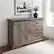 Alt View 12. Walker Edison - 56” Farmhouse X Door TV Stand for TV's up to 60” - Grey Wash.