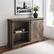 Alt View 13. Walker Edison - 56” Farmhouse X Door TV Stand for TV's up to 60” - Grey Wash.