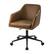 Left. Linon Home Décor - Modern Upholstered Barrel Swivel Office Chair - Off-White.