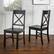 Alt View 12. Walker Edison - Modern Farmhouse X-Back Dining Chairs, Set of 2 - Antique Black.