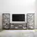 Alt View 11. Walker Edison - Modern Farmhouse Wall TV Stand for TV's up to 80” - Gray Wash.