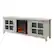 Alt View 2. Walker Edison - 70" Traditional Glass Door Cabinet Fireplace TV Stand for Most TVs up to 80" - Birch.