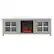 Left. Walker Edison - 70" Traditional Glass Door Cabinet Fireplace TV Stand for Most TVs up to 80" - Birch.