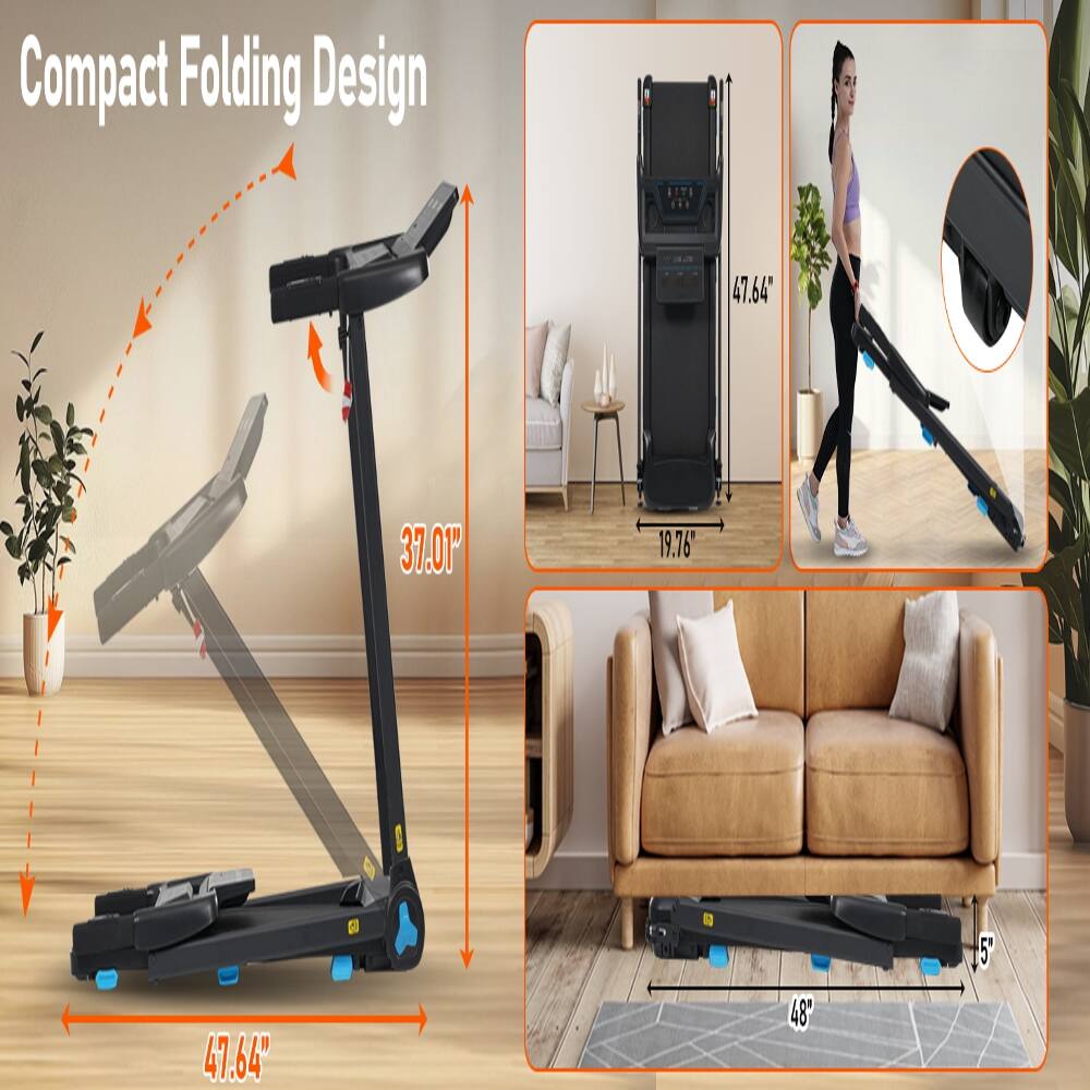 Compact Folding Design

47.64" x 37.01" x 19.76"  
5"  
47.64" x 48"