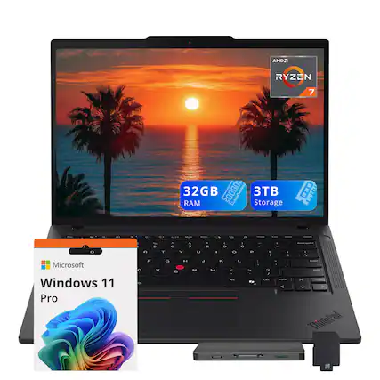 AMD Ryzen 7, 32GB RAM, 3TB Storage, Microsoft Windows 11 Pro