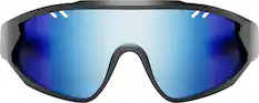 Front. Lucyd - Reebok Voltage Smart Eyewear Powered by Lucyd - Black/Blue.