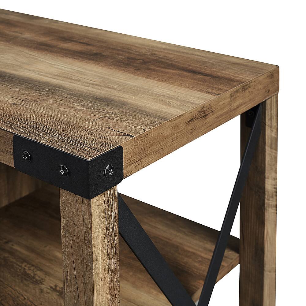 Best Buy Walker Edison Modern Farmhouse Wall TV Stand for TV's up to