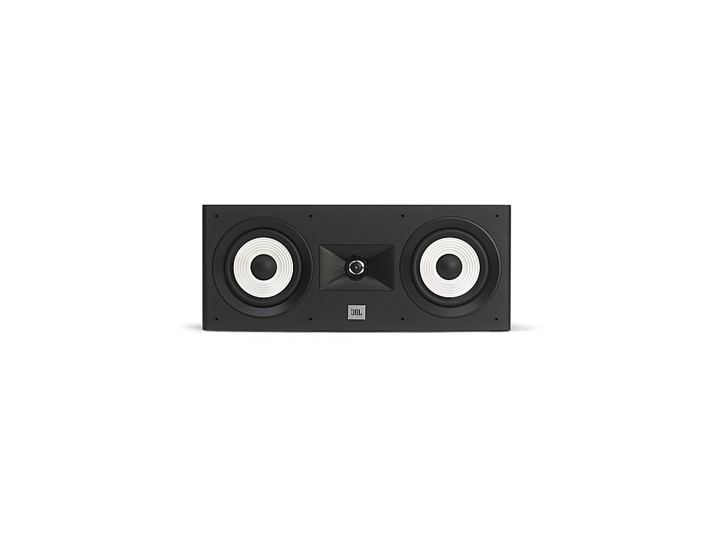 Left View: JBL Dual 5.25" Center Loudspeaker - Black